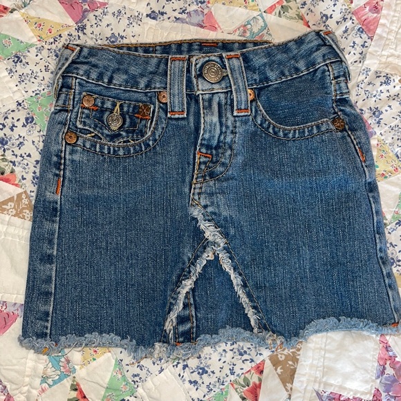 True Religion Denim Skirt - Picture 1 of 5